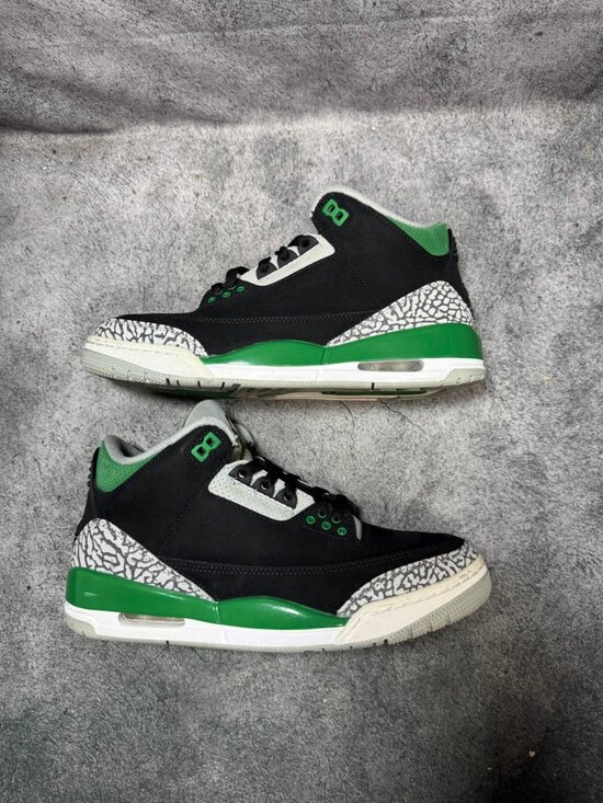 Size 7.5 | Jordan 3 Pine Green No Box | Pre-Owned main image 7